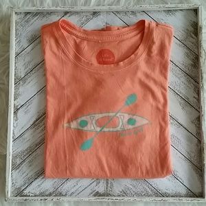 SMALL LIFE IS GOOD KAYAK  SHORT SLEEVE TSHIRT